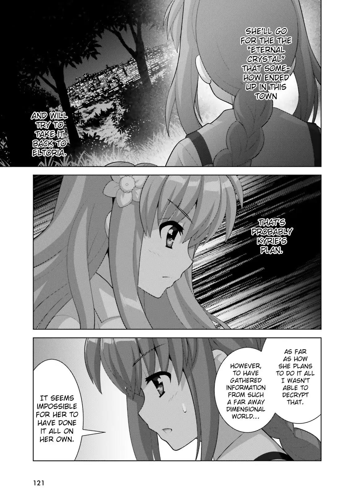 Magical Girl Lyrical Nanoha Reflection THE COMICS Chapter 7 page 23 - Chapter 7