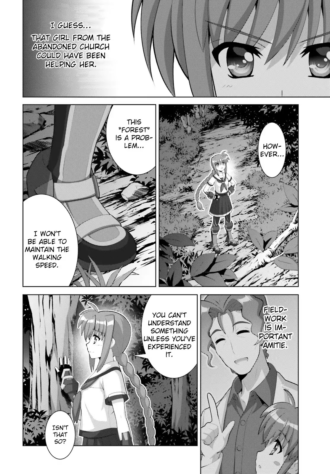 Magical Girl Lyrical Nanoha Reflection THE COMICS Chapter 7 page 24 - Chapter 7