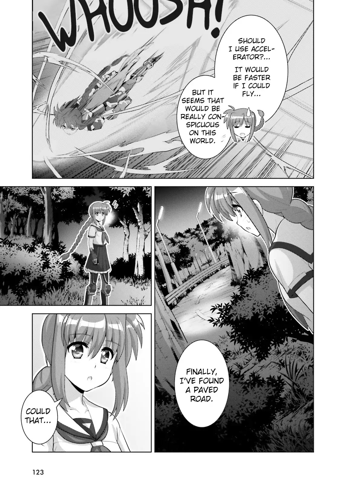 Magical Girl Lyrical Nanoha Reflection THE COMICS Chapter 7 page 25 - Chapter 7