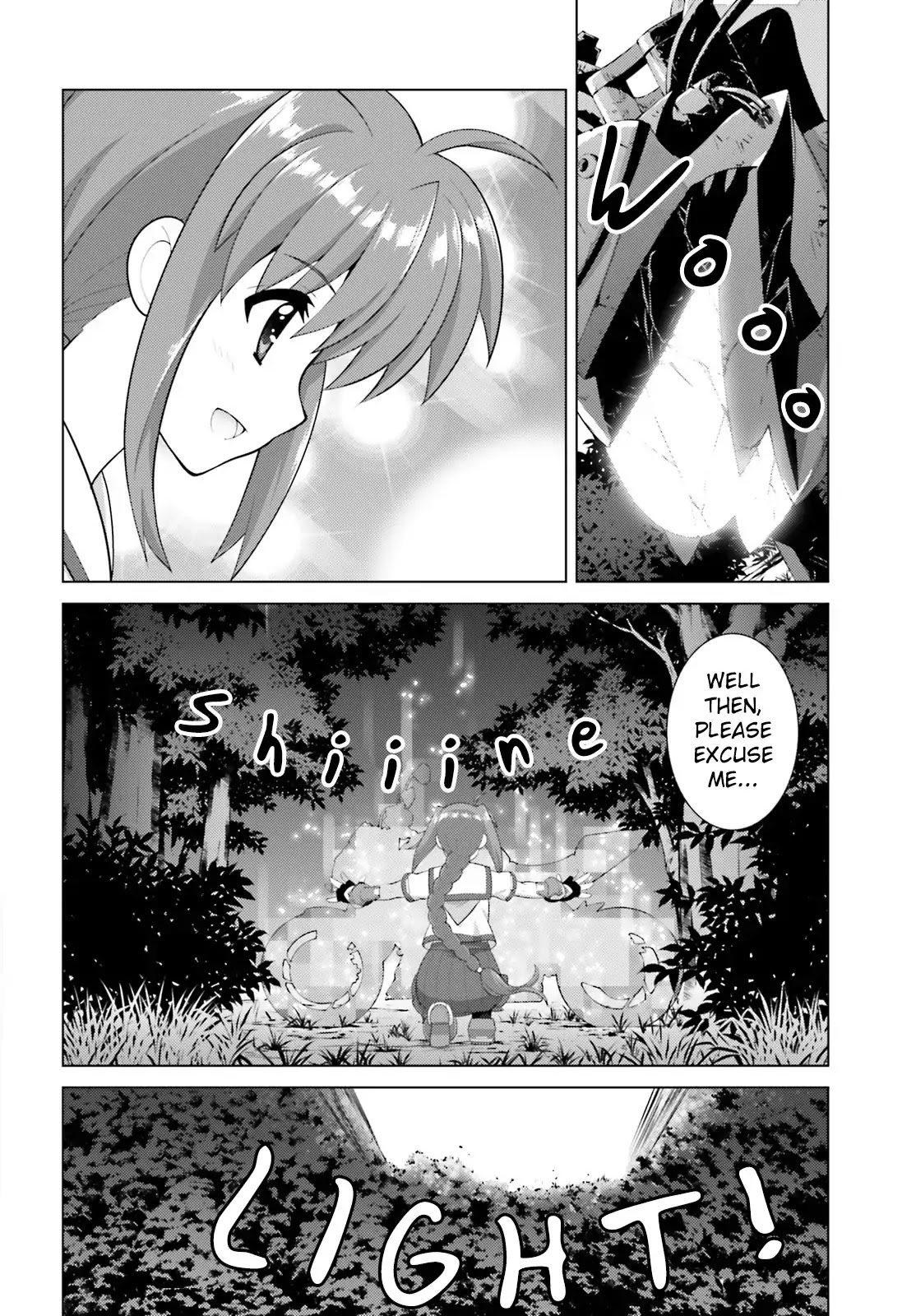 Magical Girl Lyrical Nanoha Reflection THE COMICS Chapter 7 page 28 - Chapter 7