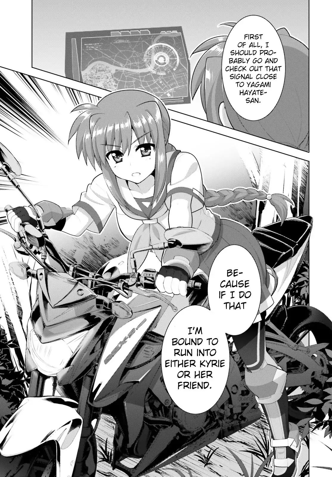 Magical Girl Lyrical Nanoha Reflection THE COMICS Chapter 7 page 29 - Chapter 7