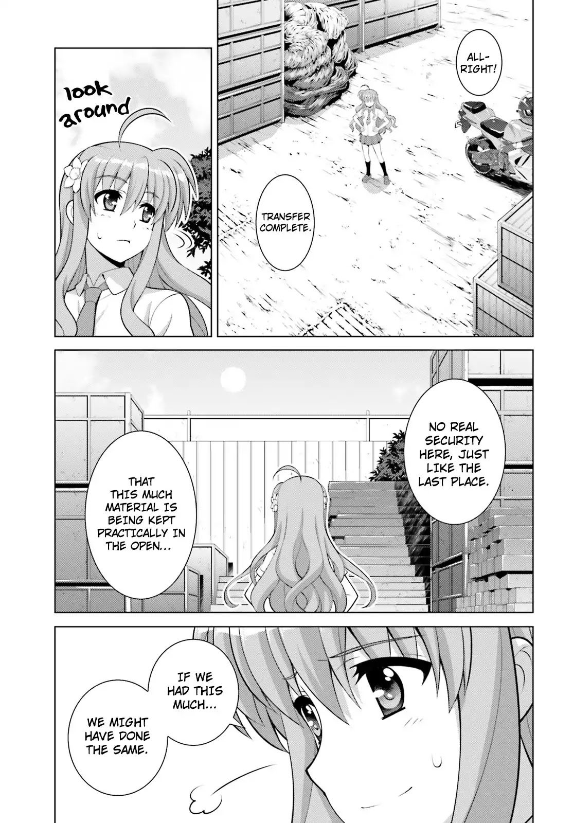 Magical Girl Lyrical Nanoha Reflection THE COMICS Chapter 7 page 3 - Chapter 7