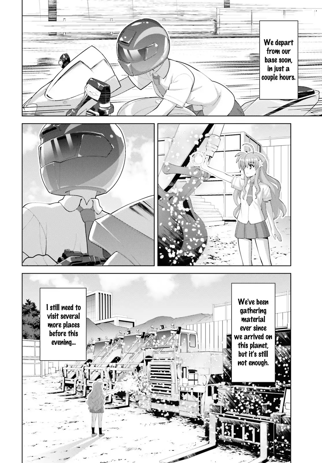 Magical Girl Lyrical Nanoha Reflection THE COMICS Chapter 7 page 4 - Chapter 7