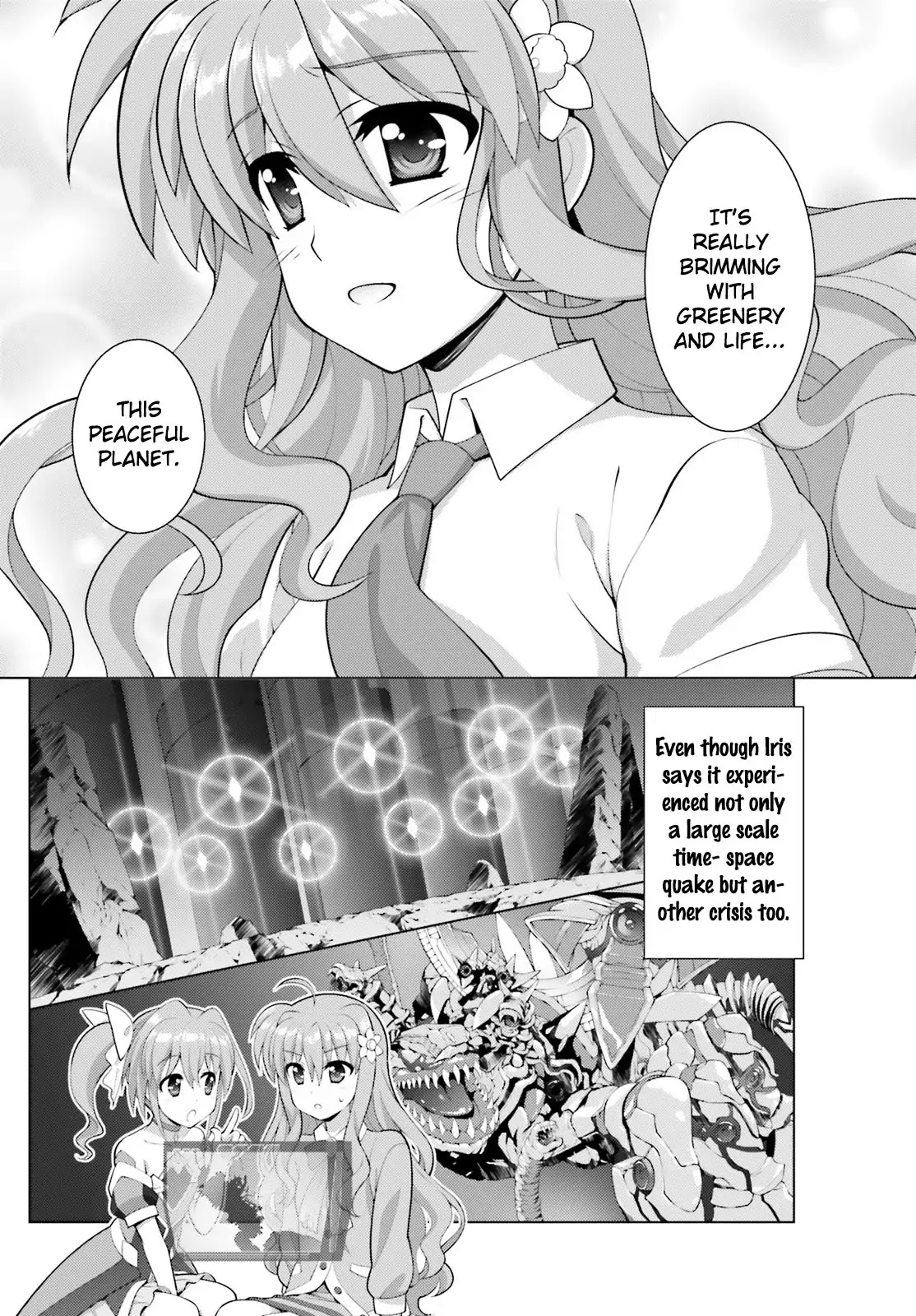 Magical Girl Lyrical Nanoha Reflection THE COMICS Chapter 7 page 8 - Chapter 7