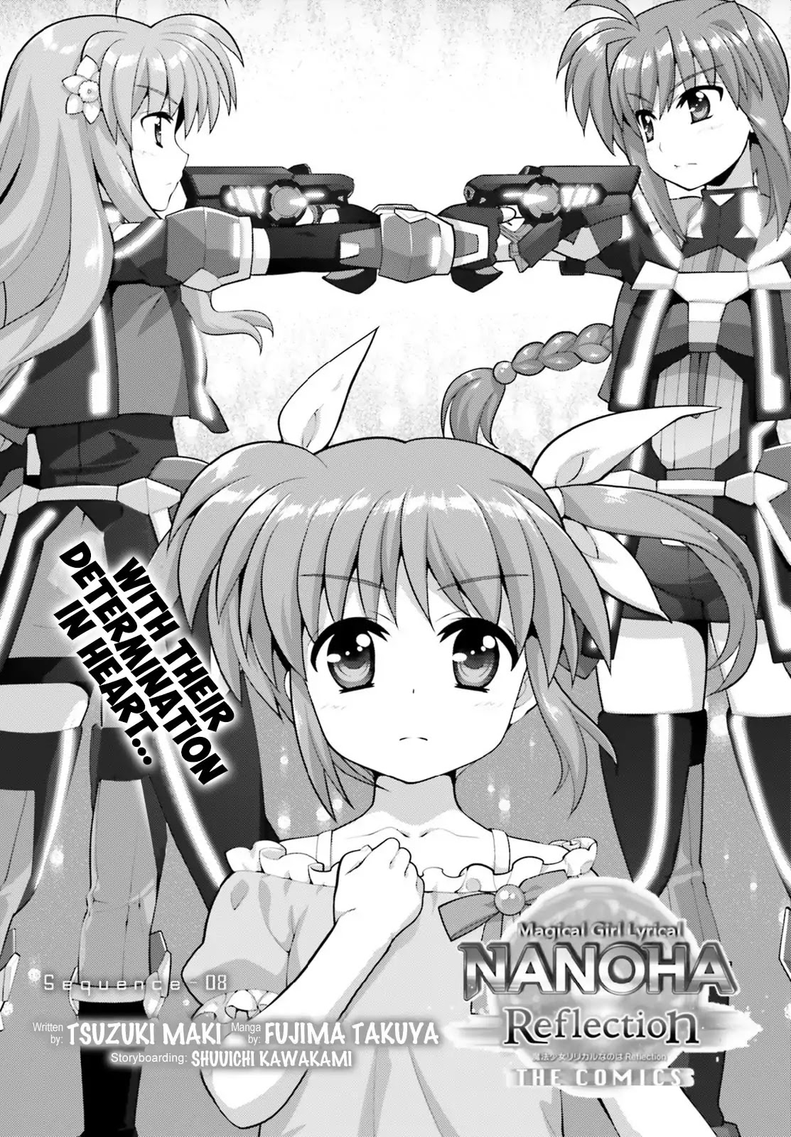 Magical Girl Lyrical Nanoha Reflection THE COMICS Chapter 8 page 1 - Chapter 8: Sequence 08