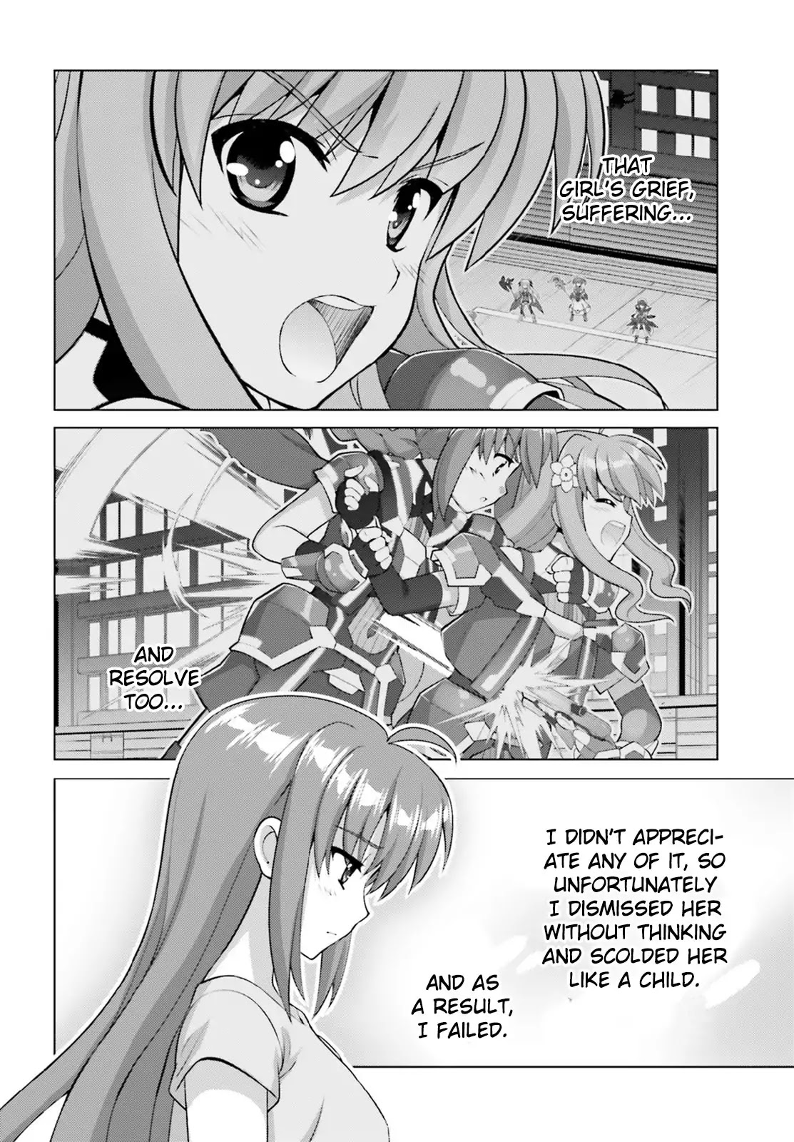 Magical Girl Lyrical Nanoha Reflection THE COMICS Chapter 8 page 10 - Chapter 8: Sequence 08
