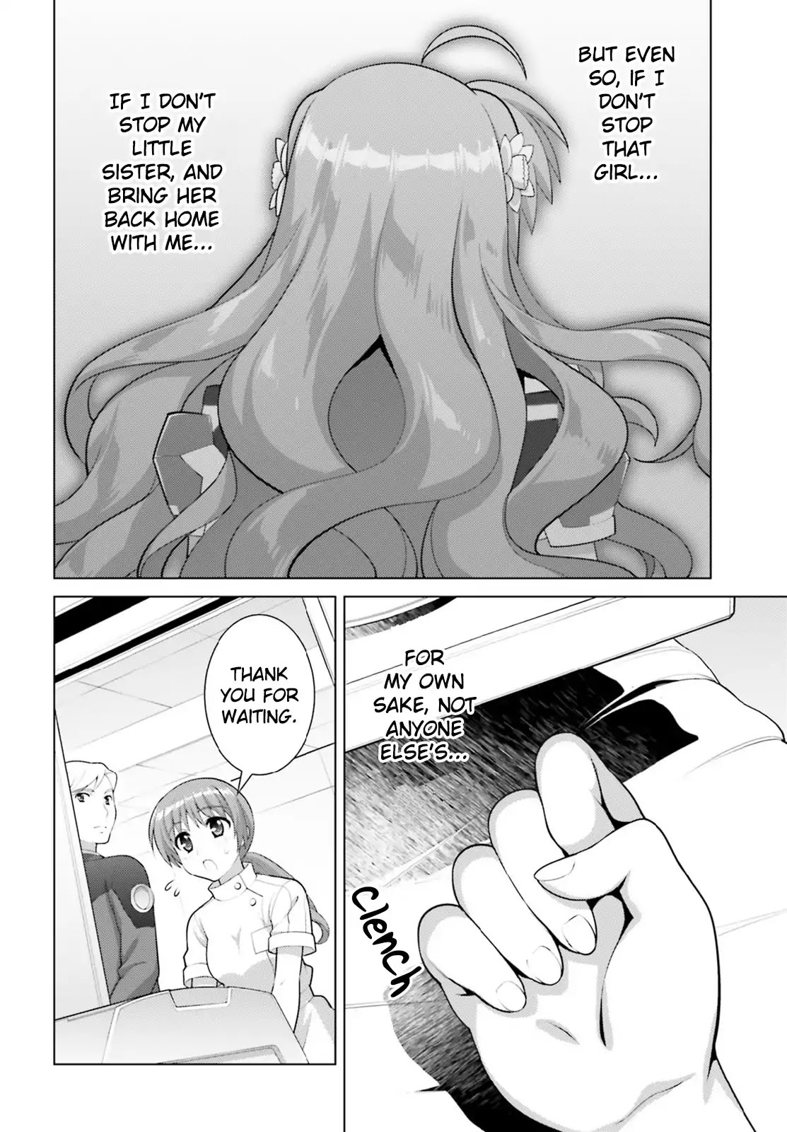Magical Girl Lyrical Nanoha Reflection THE COMICS Chapter 8 page 12 - Chapter 8: Sequence 08