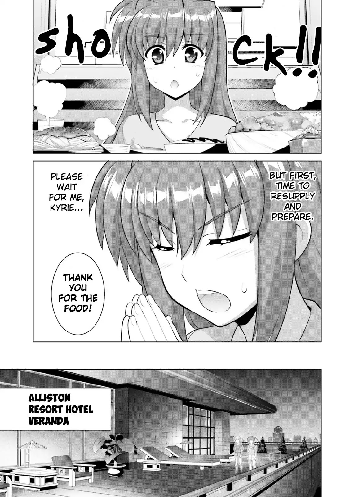 Magical Girl Lyrical Nanoha Reflection THE COMICS Chapter 8 page 13 - Chapter 8: Sequence 08