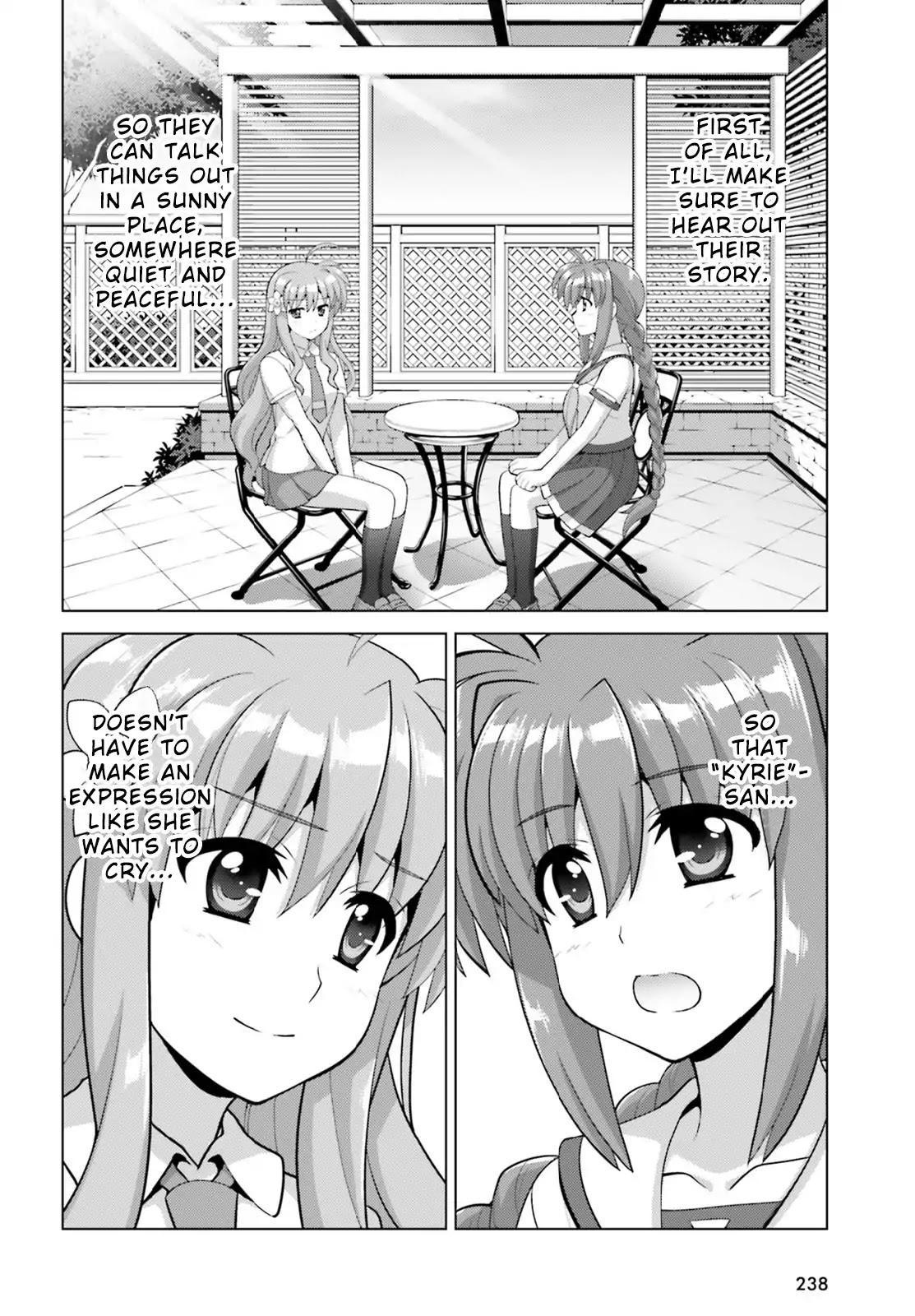 Magical Girl Lyrical Nanoha Reflection THE COMICS Chapter 8 page 20 - Chapter 8: Sequence 08