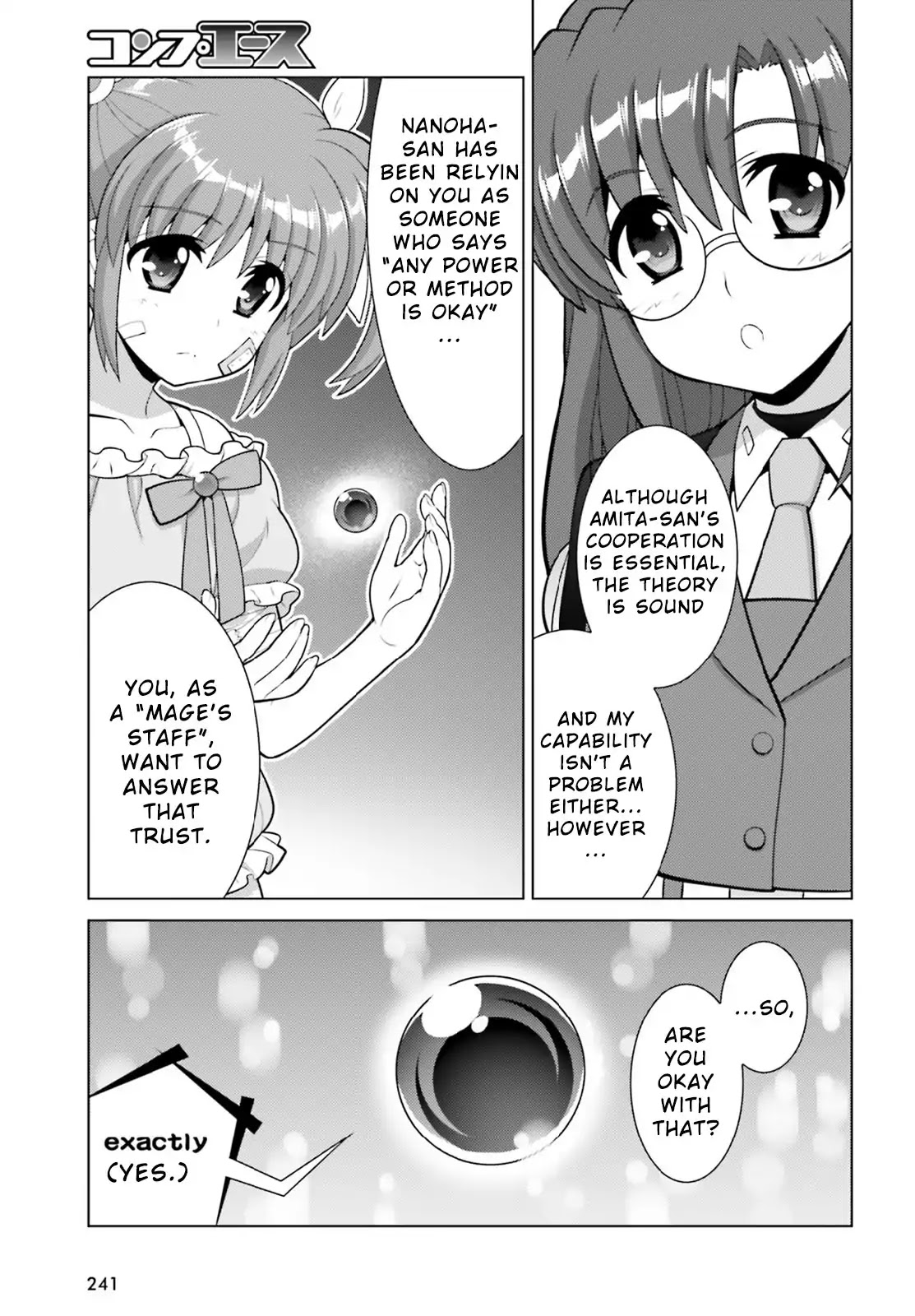 Magical Girl Lyrical Nanoha Reflection THE COMICS Chapter 8 page 23 - Chapter 8: Sequence 08