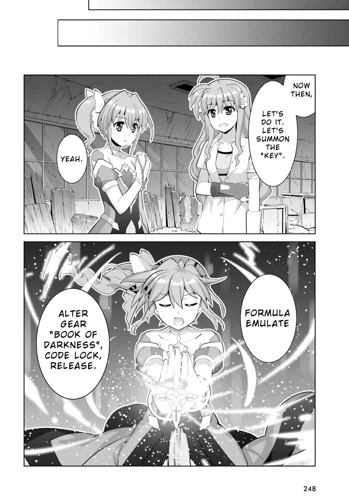 Magical Girl Lyrical Nanoha Reflection THE COMICS Chapter 8 page 30 - Chapter 8: Sequence 08