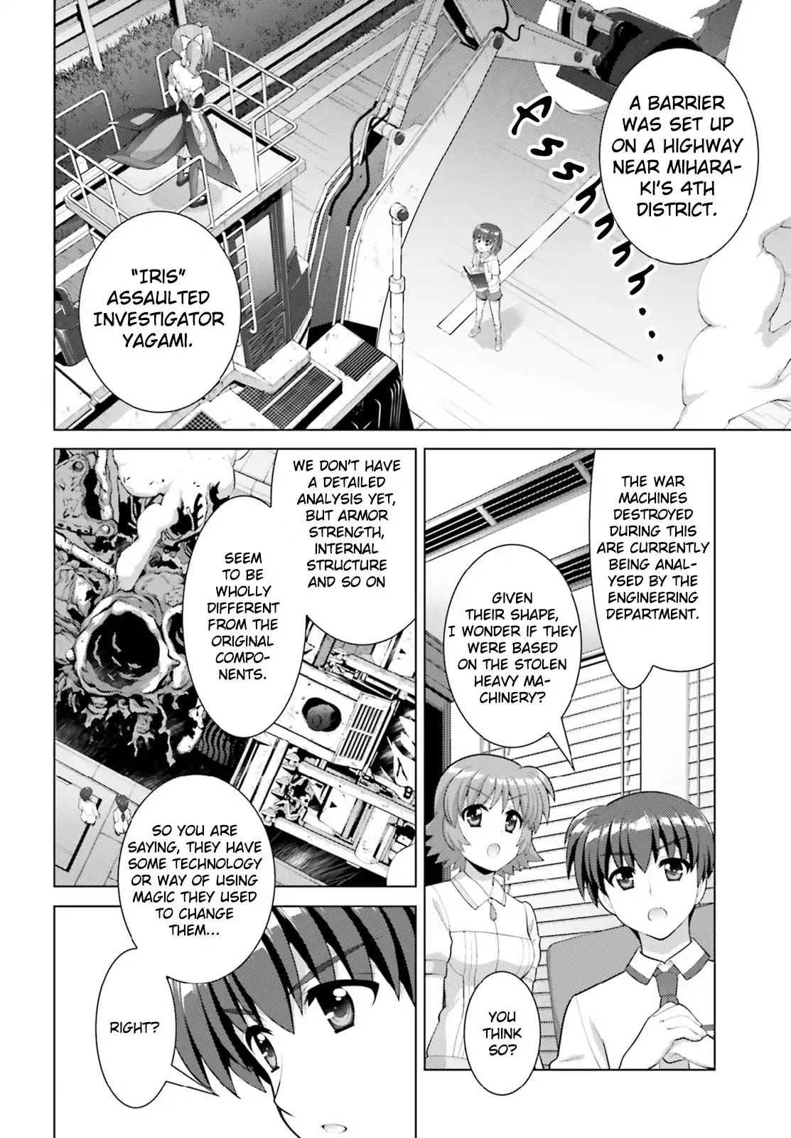 Magical Girl Lyrical Nanoha Reflection THE COMICS Chapter 8 page 4 - Chapter 8: Sequence 08