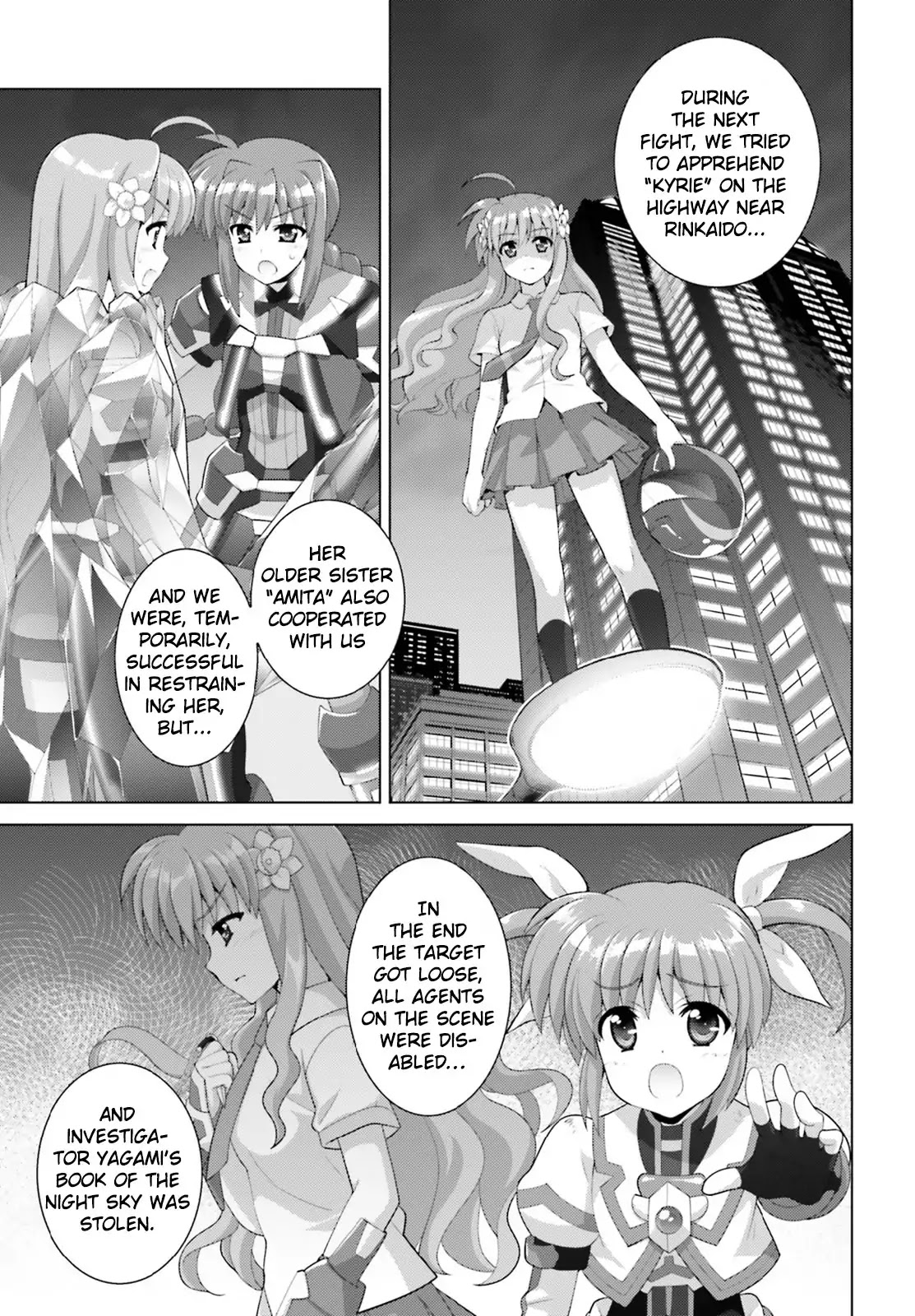 Magical Girl Lyrical Nanoha Reflection THE COMICS Chapter 8 page 5 - Chapter 8: Sequence 08