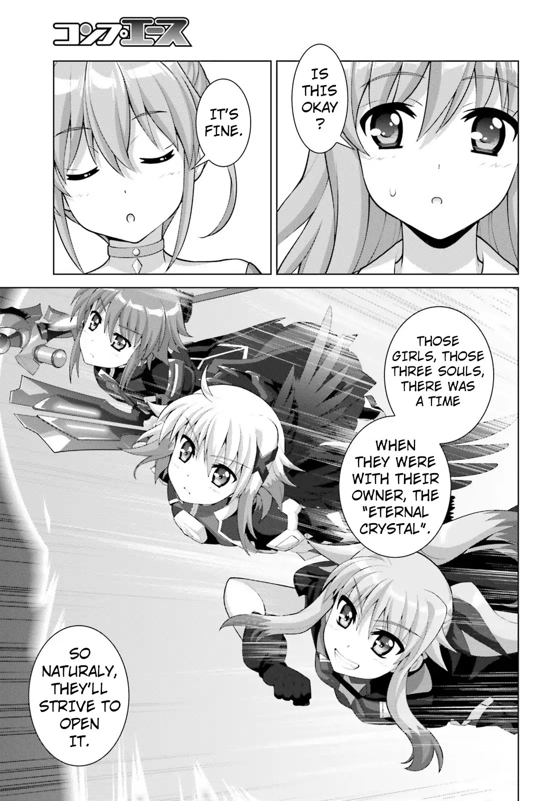 Magical Girl Lyrical Nanoha Reflection THE COMICS Chapter 9.1 page 11 - Chapter 9.1: Sequence 09-01