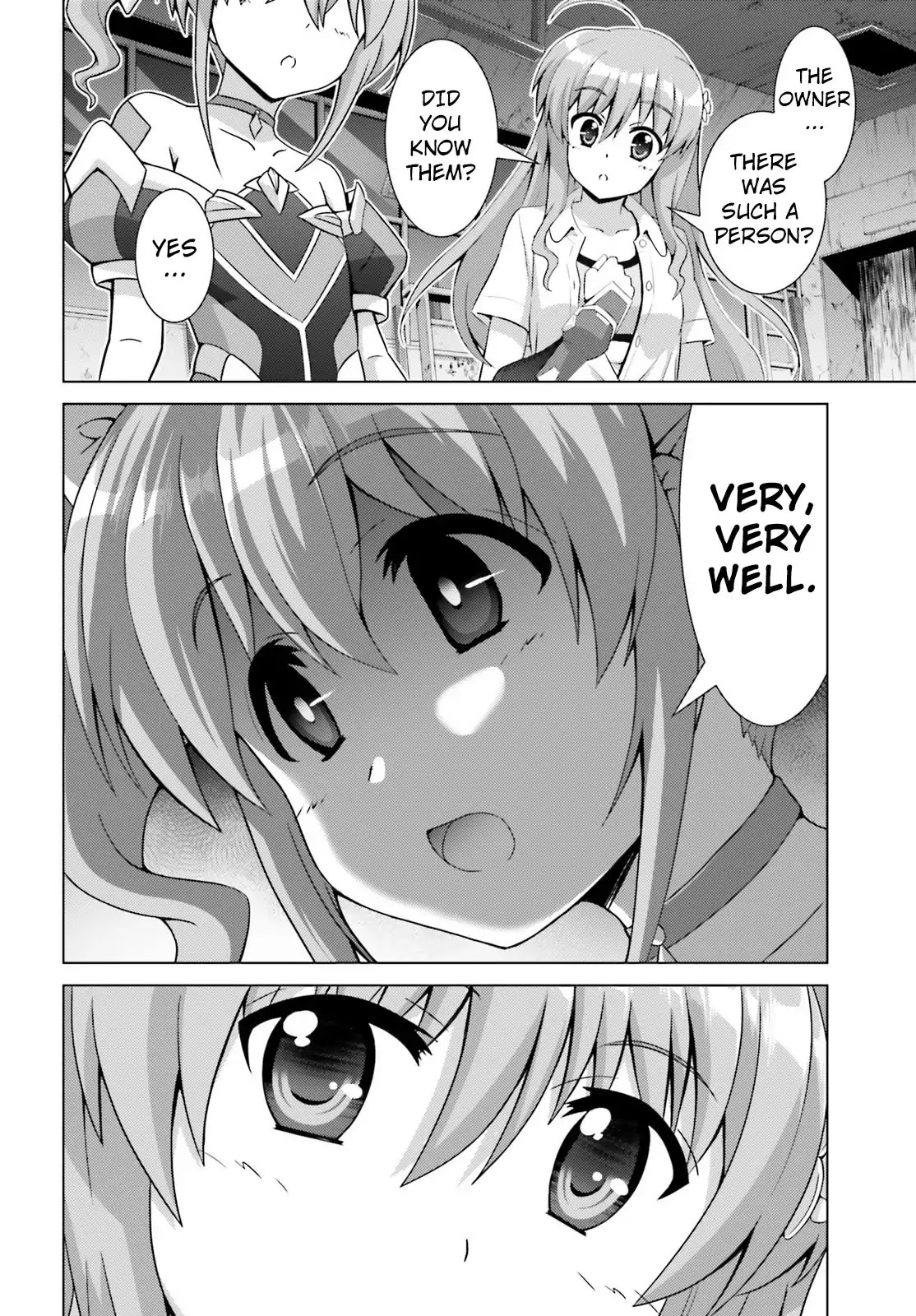Magical Girl Lyrical Nanoha Reflection THE COMICS Chapter 9.1 page 12 - Chapter 9.1: Sequence 09-01