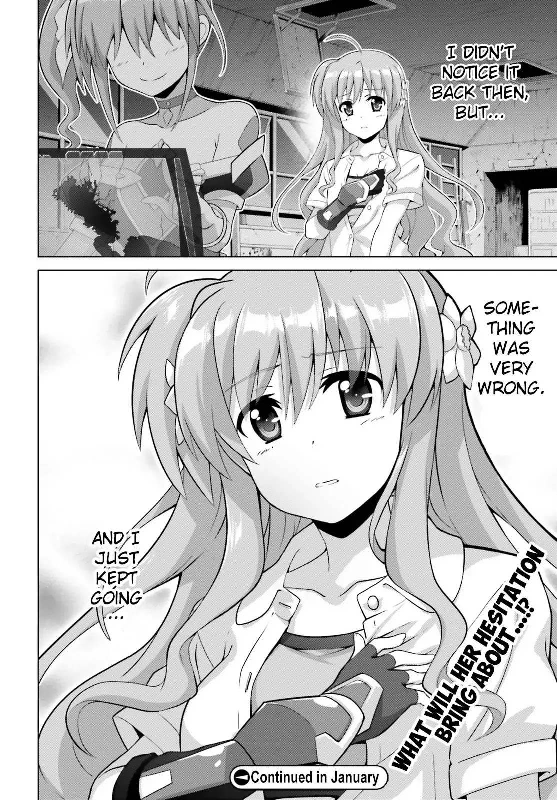 Magical Girl Lyrical Nanoha Reflection THE COMICS Chapter 9.1 page 14 - Chapter 9.1: Sequence 09-01