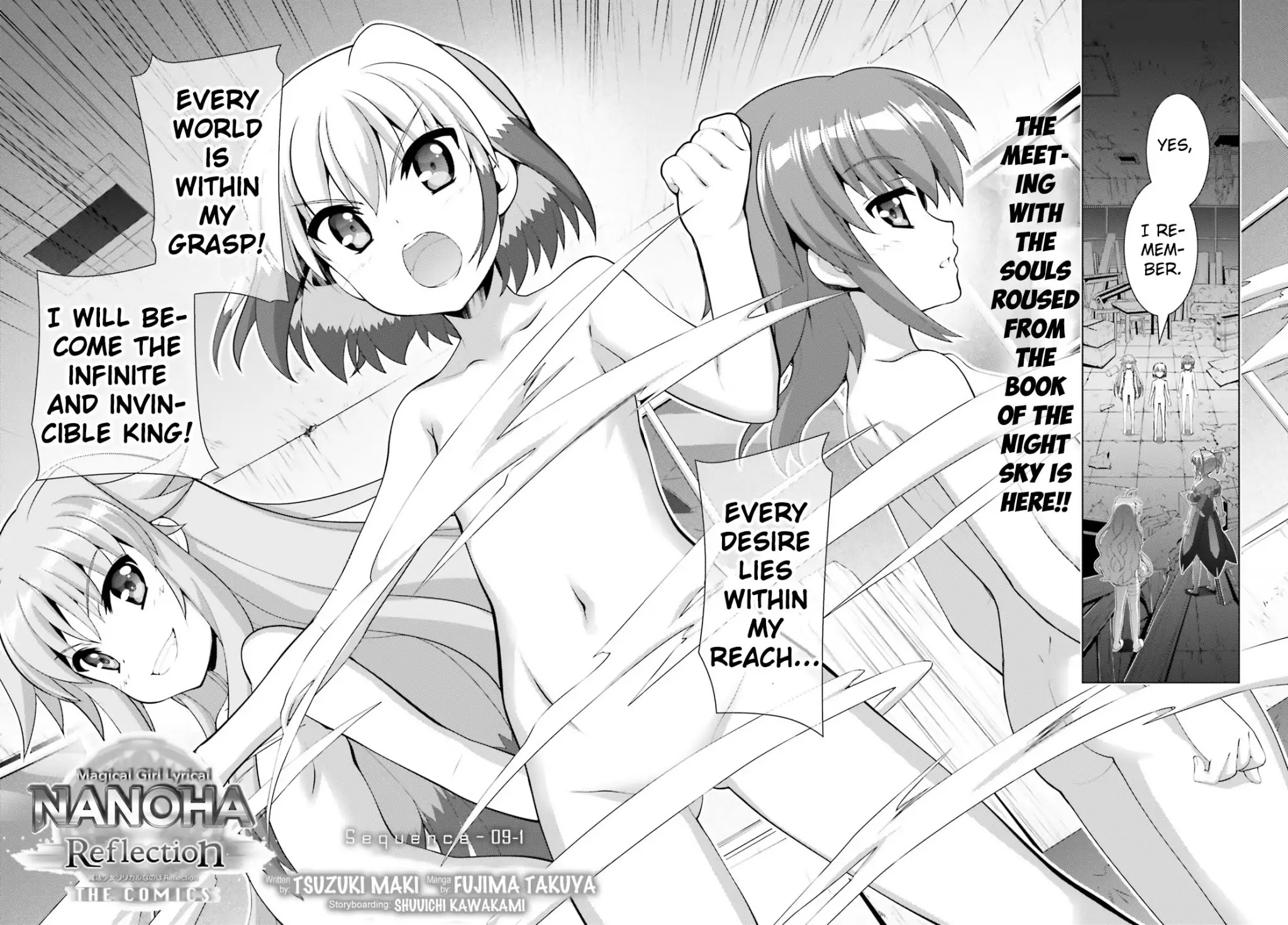 Magical Girl Lyrical Nanoha Reflection THE COMICS Chapter 9.1 page 2 - Chapter 9.1: Sequence 09-01