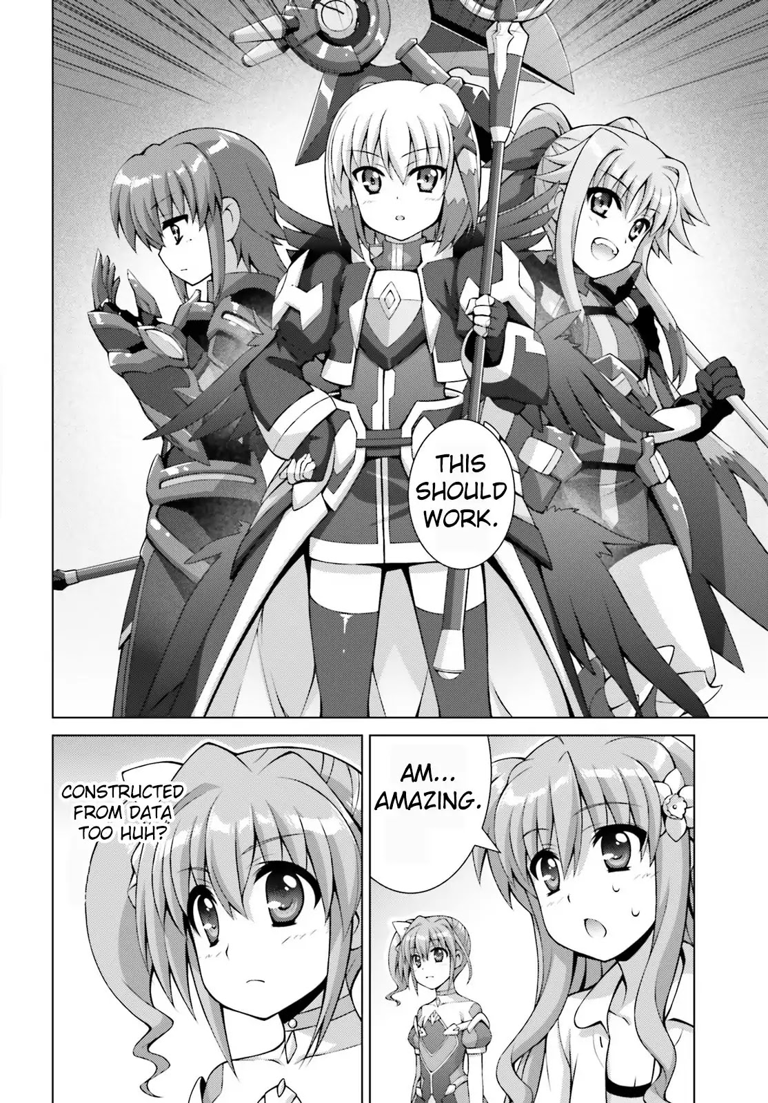 Magical Girl Lyrical Nanoha Reflection THE COMICS Chapter 9.1 page 8 - Chapter 9.1: Sequence 09-01