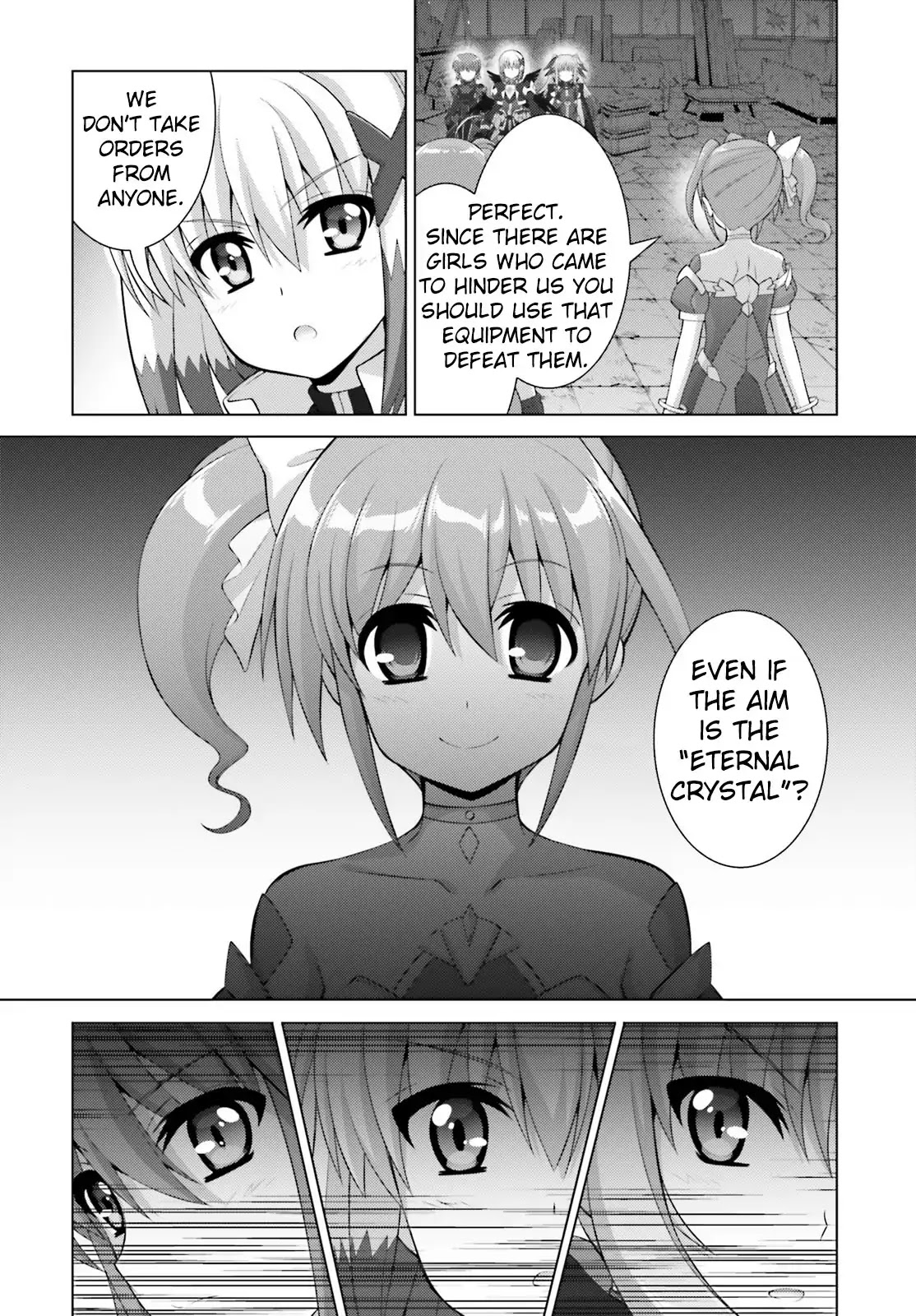 Magical Girl Lyrical Nanoha Reflection THE COMICS Chapter 9.1 page 9 - Chapter 9.1: Sequence 09-01