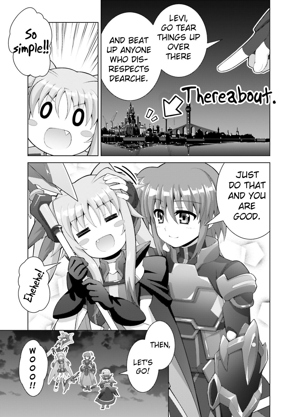 Magical Girl Lyrical Nanoha Reflection THE COMICS Chapter 9.2 page 11 - Chapter 9.2: Sequence 09-02