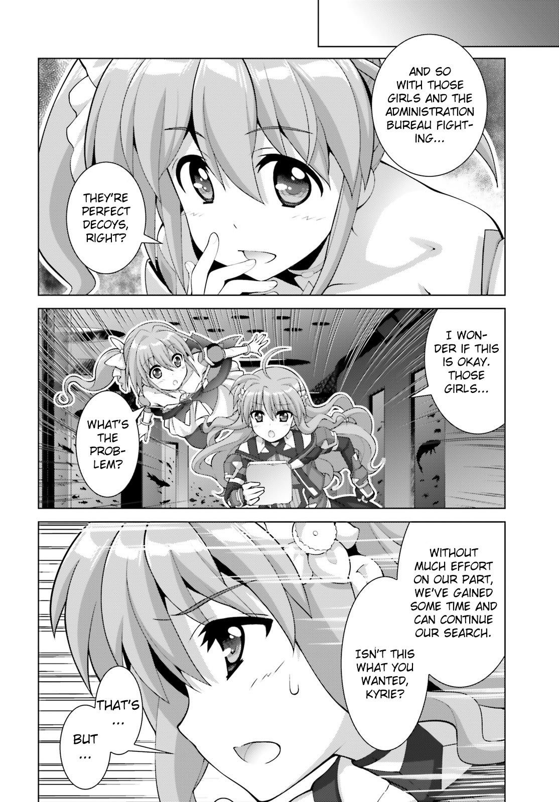 Magical Girl Lyrical Nanoha Reflection THE COMICS Chapter 9.2 page 12 - Chapter 9.2: Sequence 09-02