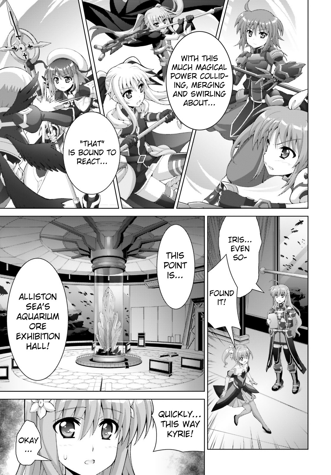 Magical Girl Lyrical Nanoha Reflection THE COMICS Chapter 9.2 page 13 - Chapter 9.2: Sequence 09-02