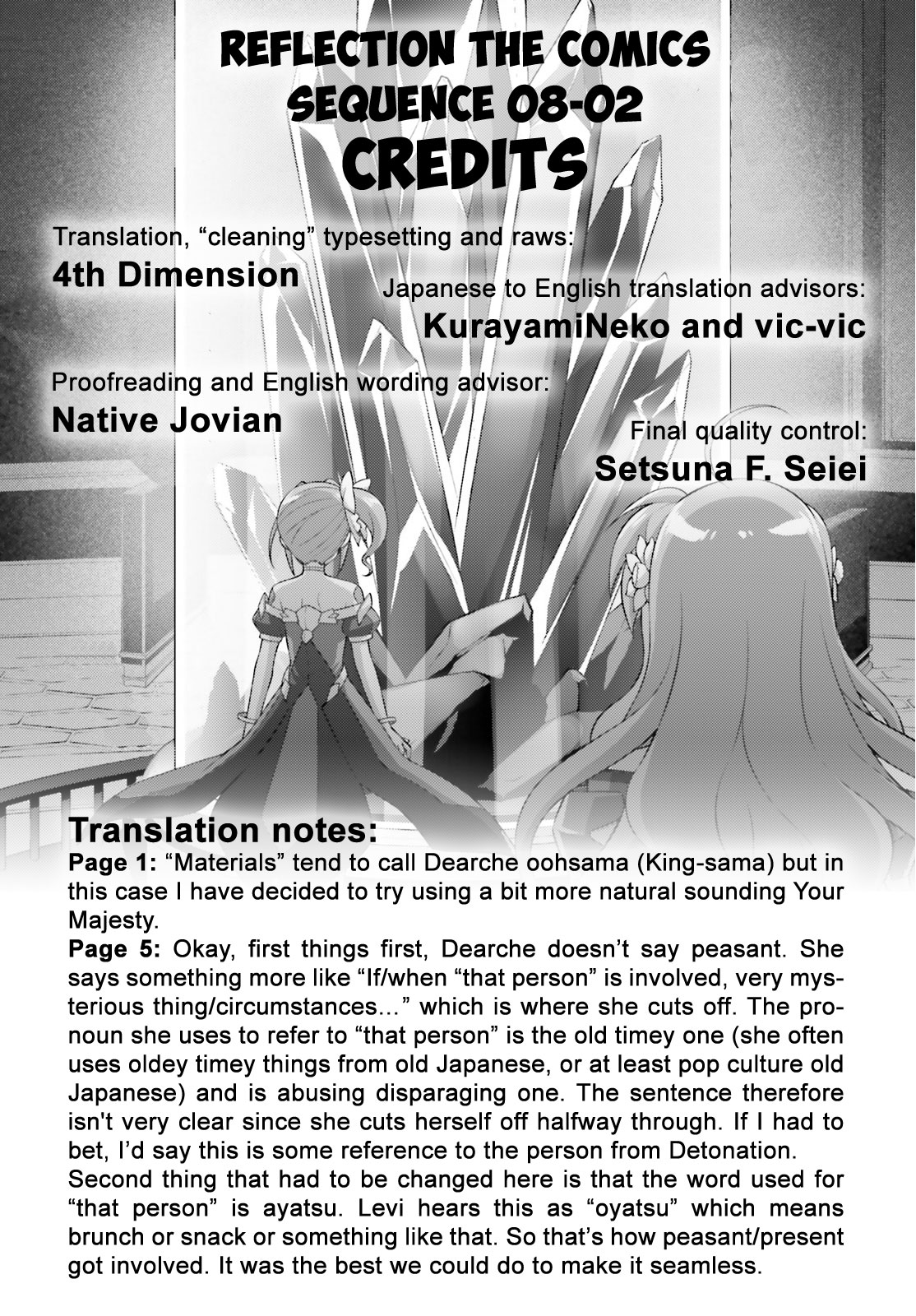 Magical Girl Lyrical Nanoha Reflection THE COMICS Chapter 9.2 page 15 - Chapter 9.2: Sequence 09-02