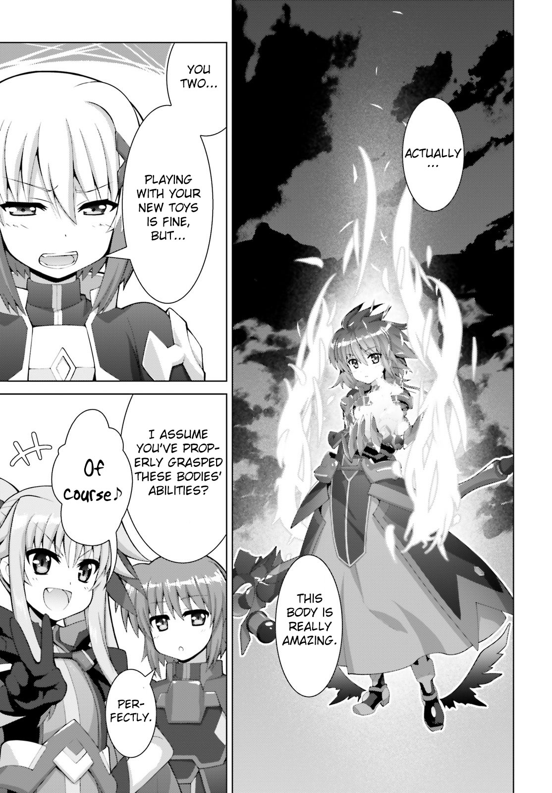 Magical Girl Lyrical Nanoha Reflection THE COMICS Chapter 9.2 page 3 - Chapter 9.2: Sequence 09-02