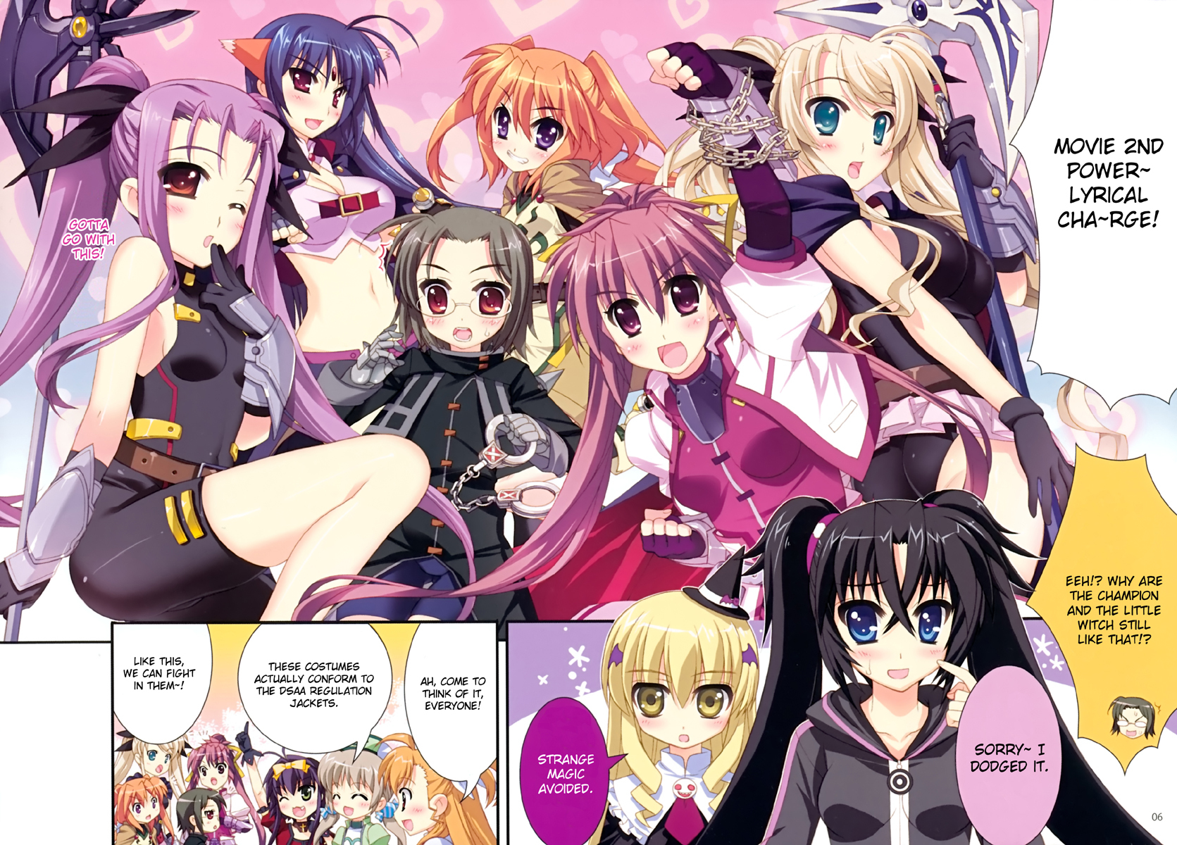 Magical Girl Lyrical Nanoha the Movie 2nd A's - Tribute Comics Chapter 2 page 3 - Chapter 2: Memory;ex ☆ [Charge and Make-Up!] by Tsuzuki Masaki and Fujima Takuya
