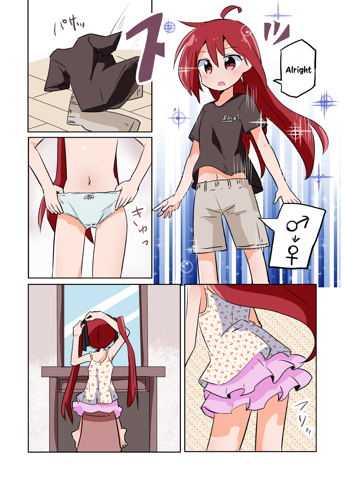 Magical Girl Sho Chapter 11.5 page 2 - Chapter 11.5: A Comic About Being Able to Transform Into An Older Sister