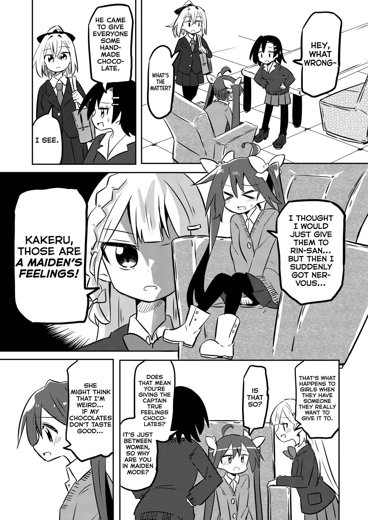 Magical Girl Sho Chapter 20 page 14 - Chapter 20: Let's Make Chocolate!!