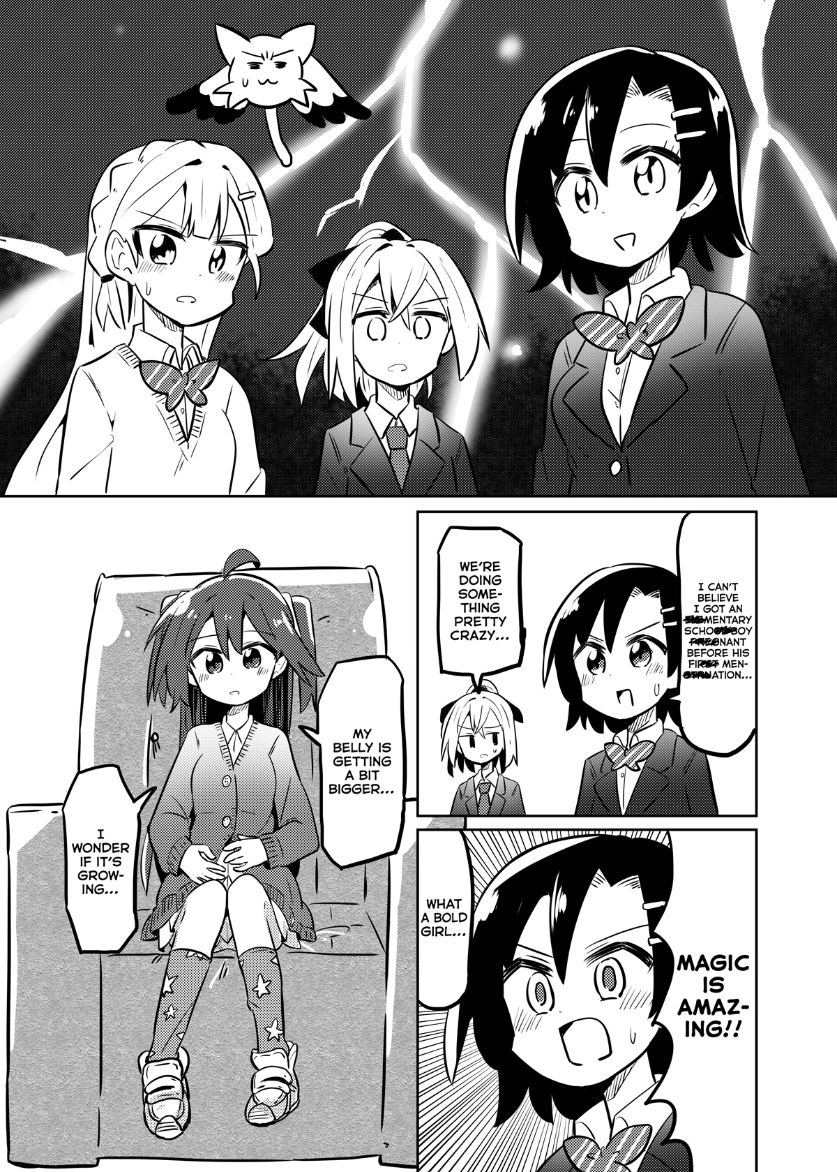 Magical Girl Sho Chapter 23 page 9 - Chapter 23: The Creation of a Pregnant Girl