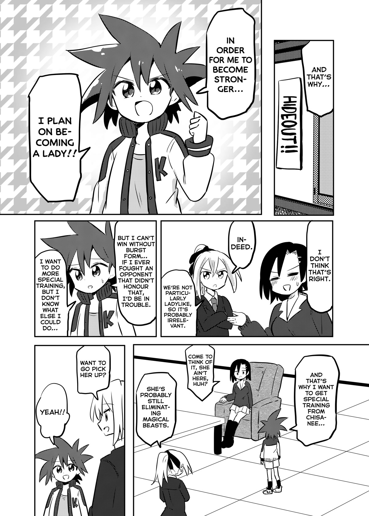 Magical Girl Sho Chapter 25 page 3 - Chapter 25: Lady Kakeru