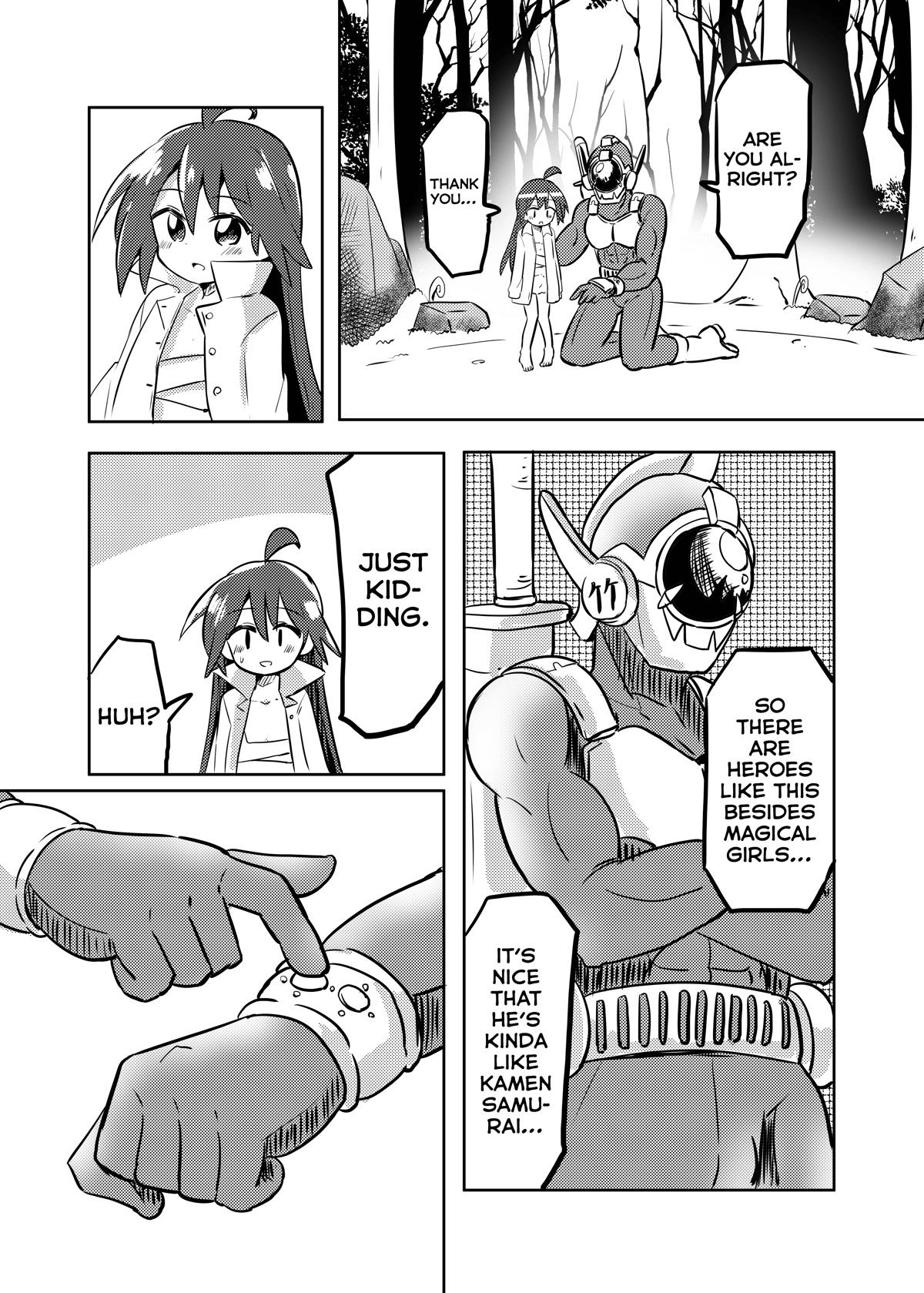 Magical Girl Sho Chapter 27.2 page 17 - Chapter 27.2: Super Hero - Part 2