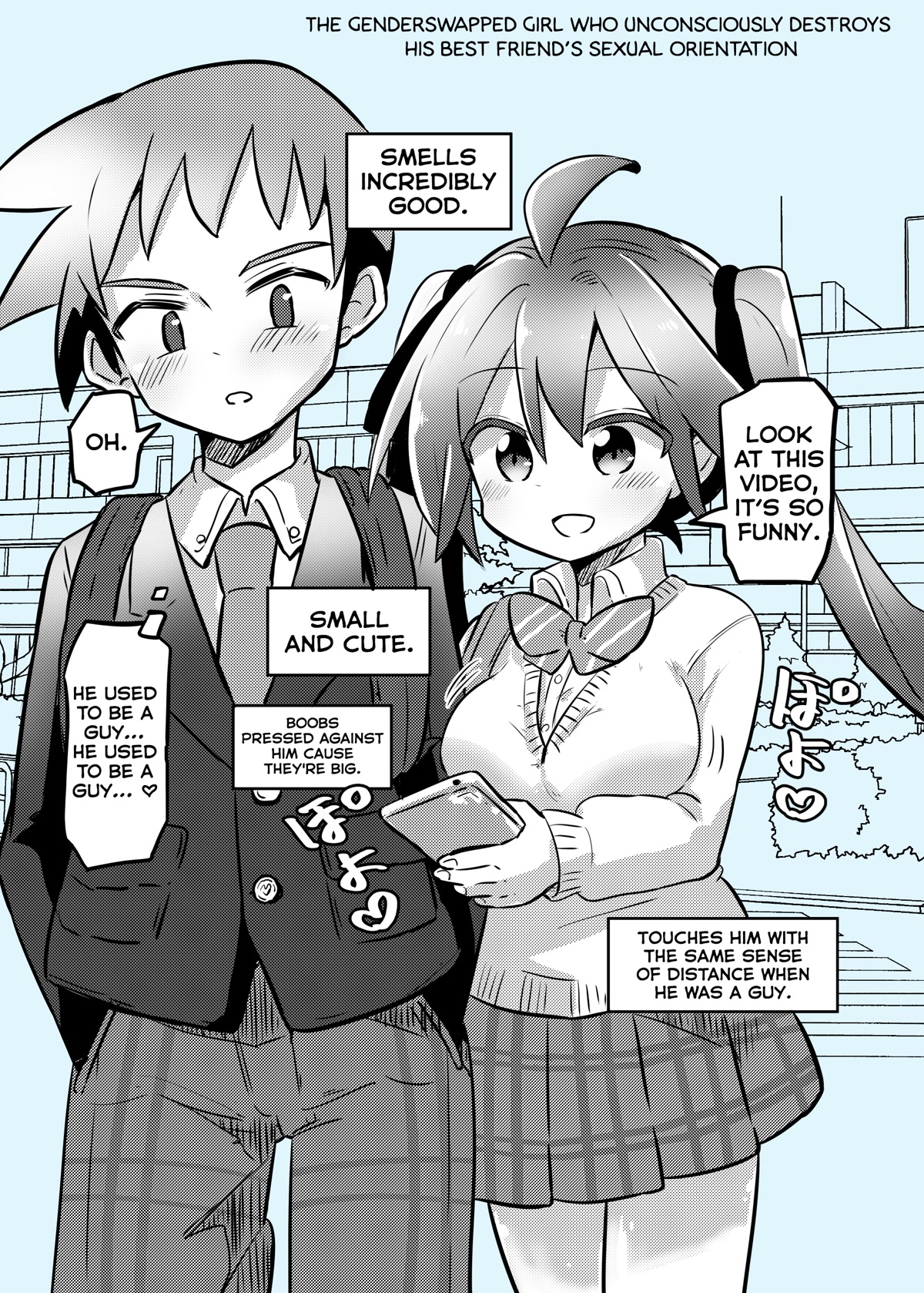 Magical Girl Sho Chapter 28.8 page 1 - Chapter 28.8: Extra: The Genderswapped girl who unconsciously destroys his best friend’s sexual orientation