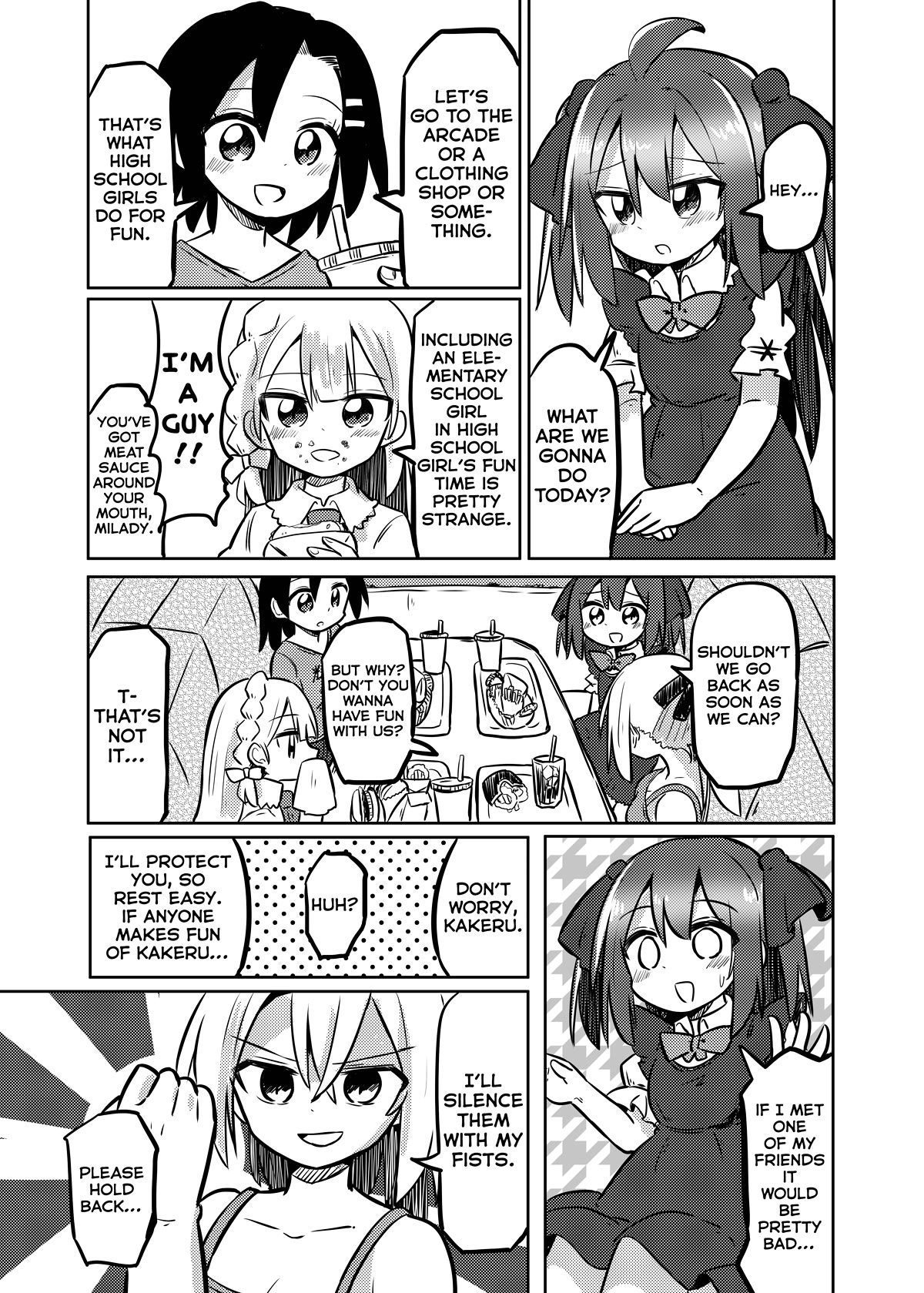 Magical Girl Sho Chapter 30 page 7 - Chapter 30: Going out while crossdressing