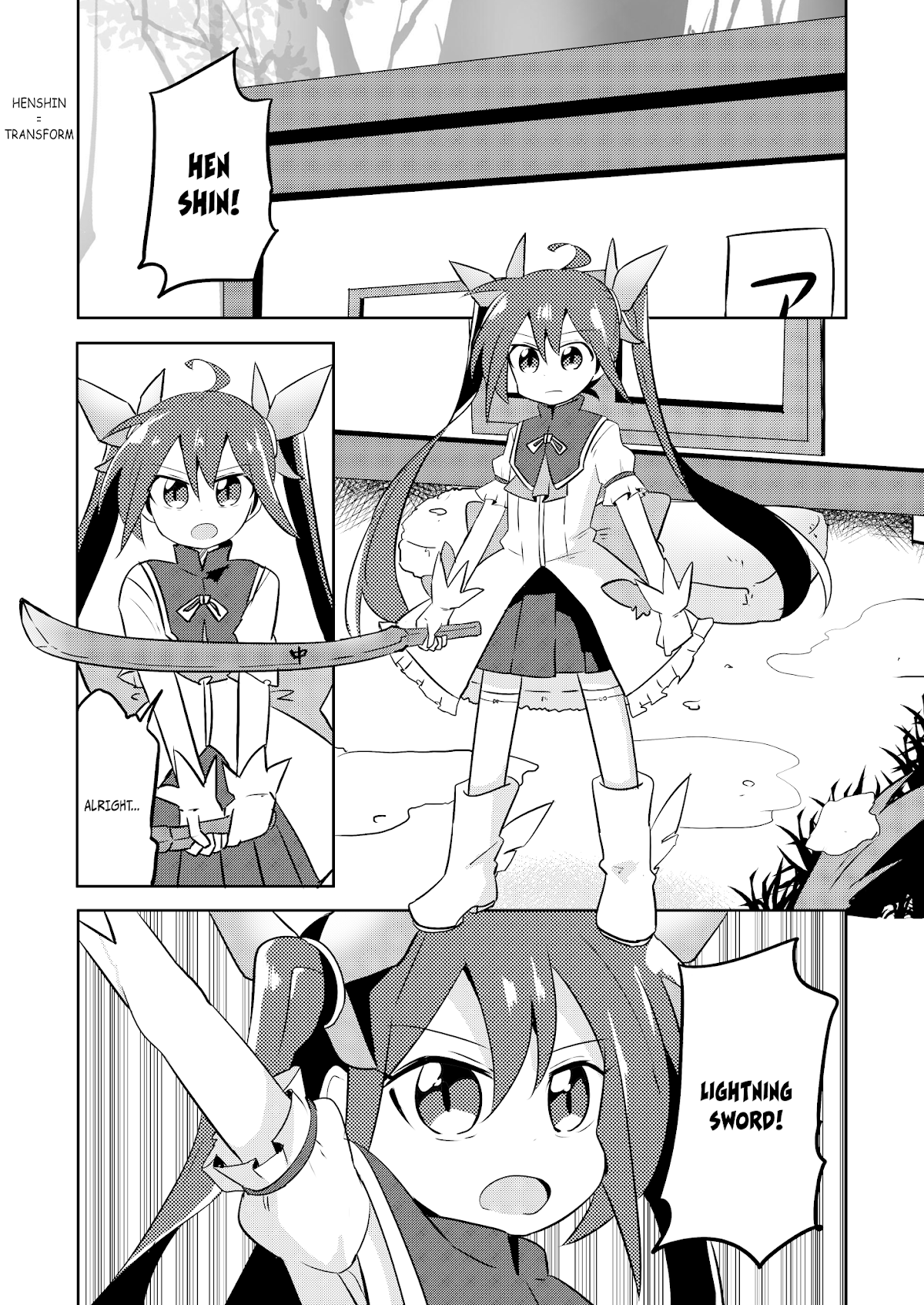 Magical Girl Sho Chapter 9 page 2 - Chapter 9: Special Move