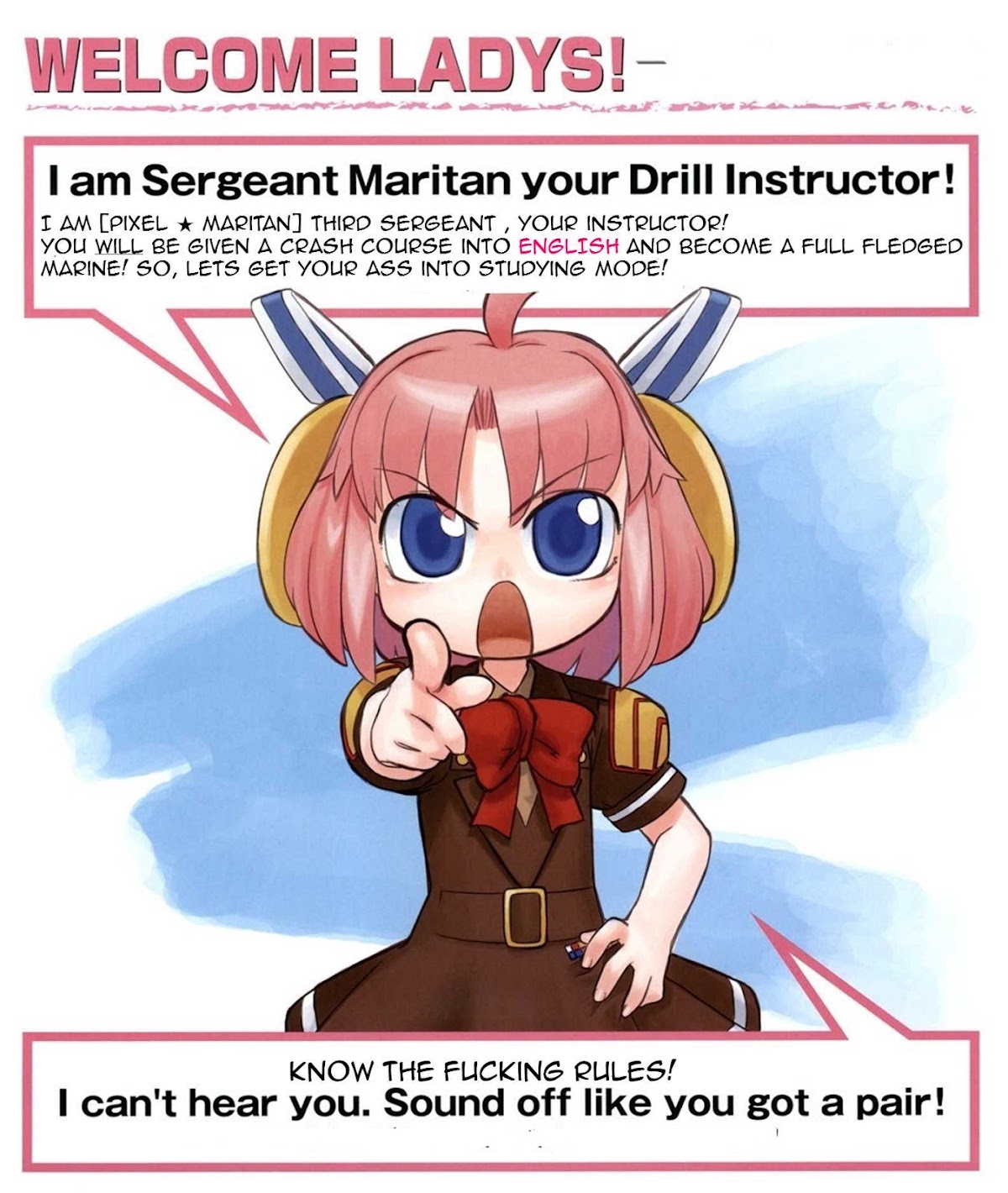 Magical Marine Pixel Maritan. Maritan Focus Drills. Chapter 1.2 page 6 - Chapter 1 v2 : Chapter 1