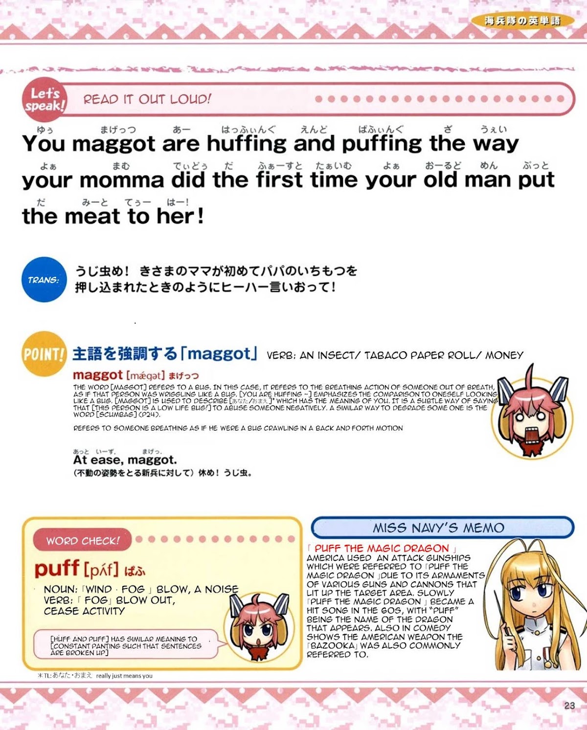 Magical Marine Pixel Maritan. Maritan Focus Drills. Chapter 7.2 page 2 - Chapter 7 v2 : Chapter 7