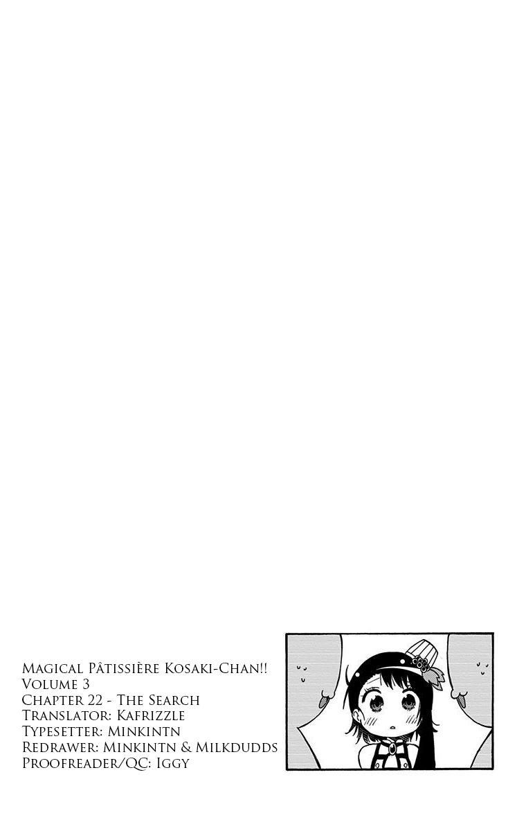 Magical Patissier Kosaki-chan Chapter 22 page 15 - Chapter 22: The Search