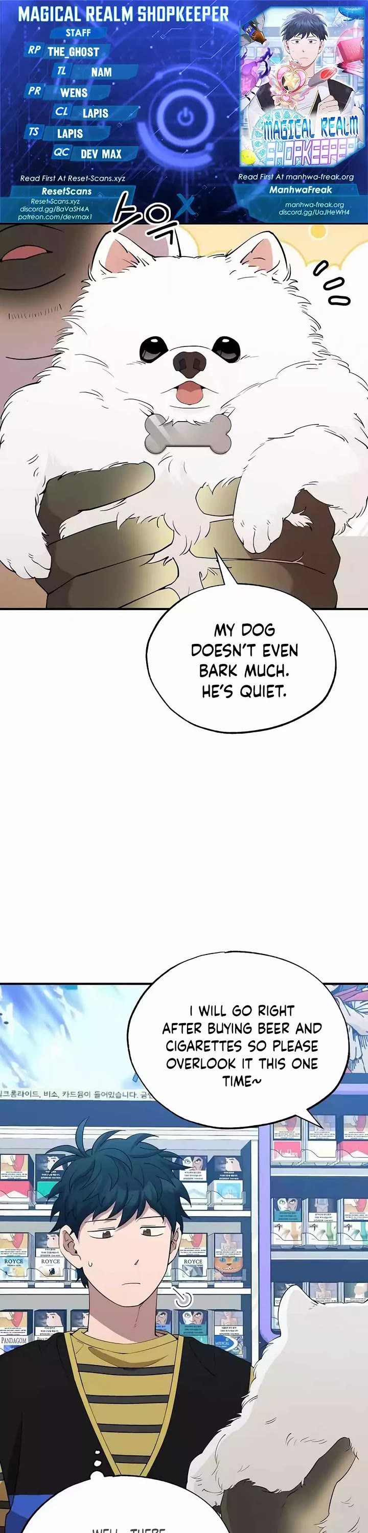 Magical Realm Shopkeeper Chapter 14 page 1 - Chapter 14