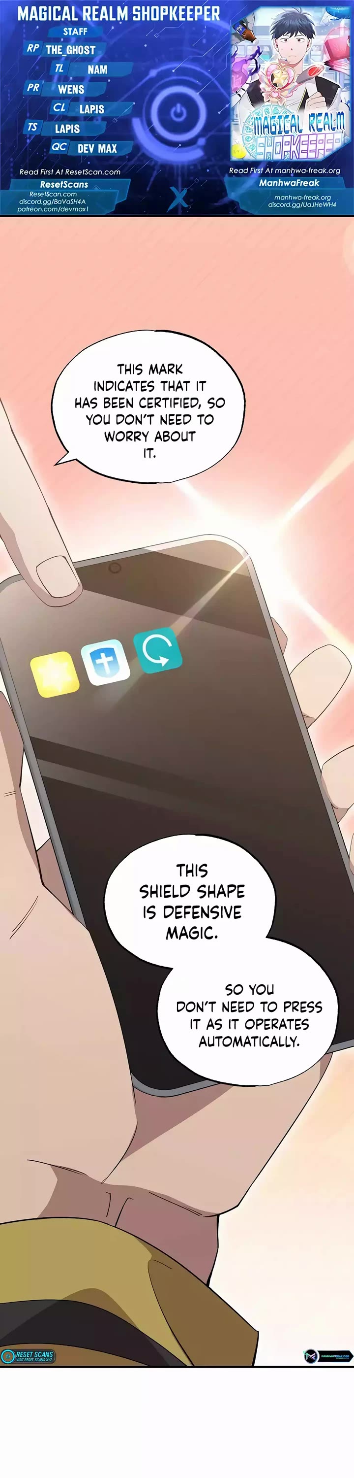 Magical Realm Shopkeeper Chapter 17 page 1 - Chapter 17