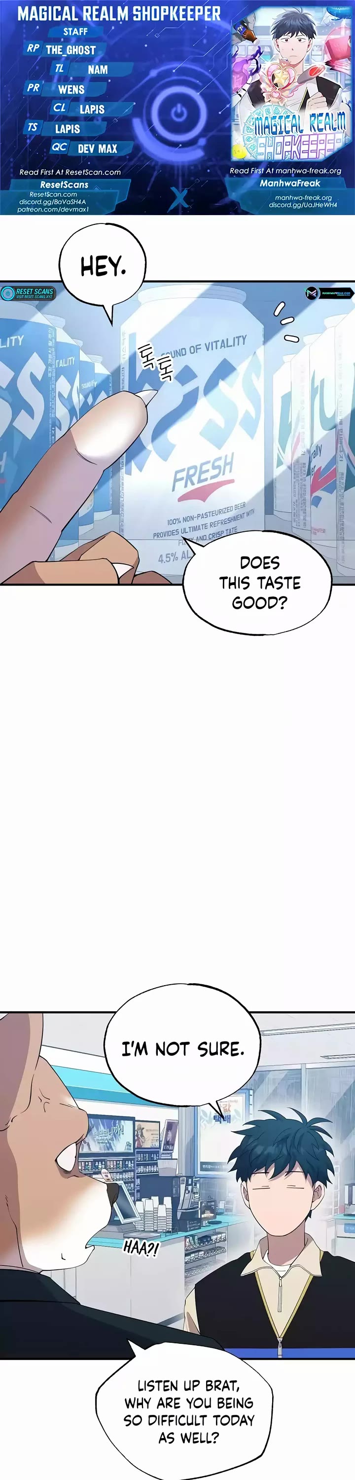 Magical Realm Shopkeeper Chapter 18 page 1 - Chapter 18