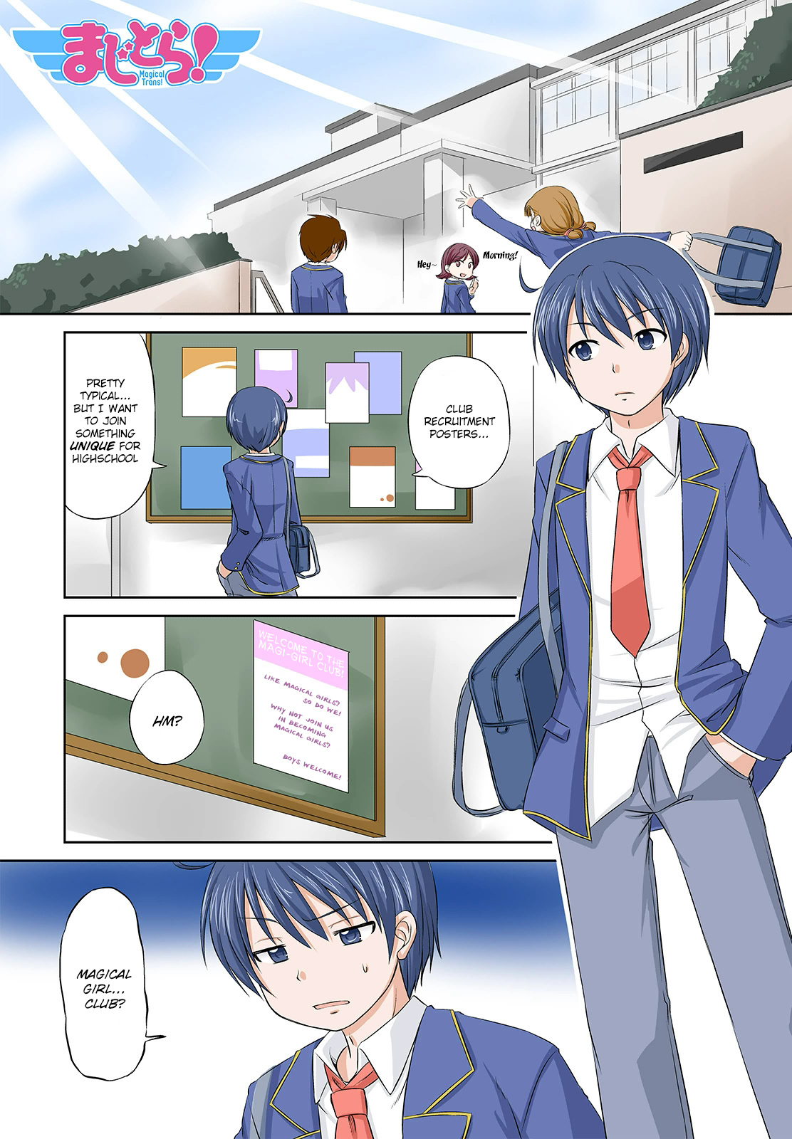 Magical Trans! Chapter 1 page 2 - Chapter 1