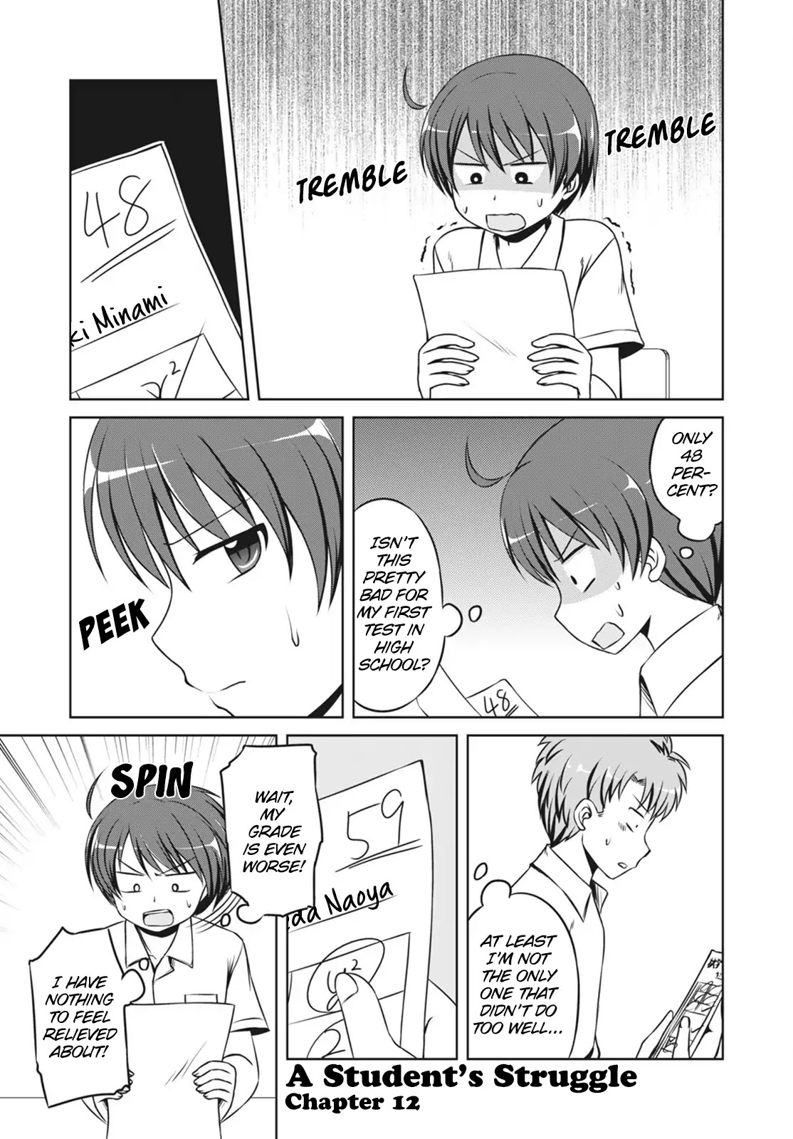 Magical Trans! Chapter 12 page 1 - Chapter 12: A Student's Struggle