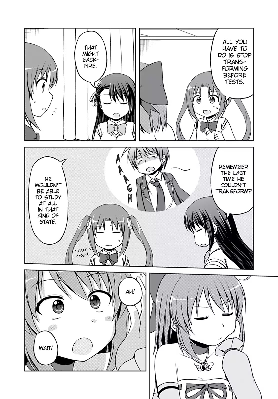 Magical Trans! Chapter 12 page 6 - Chapter 12: A Student's Struggle