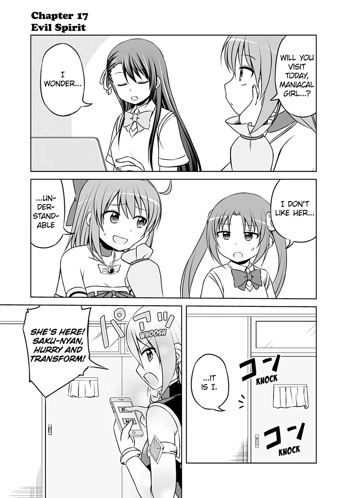 Magical Trans! Chapter 17 page 1 - Chapter 17: Evil Spirit