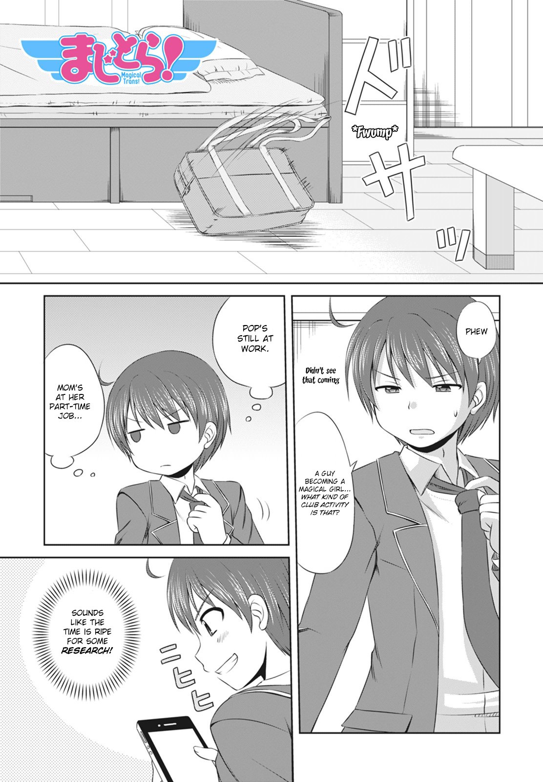 Magical Trans! Chapter 2 page 2 - Chapter 2