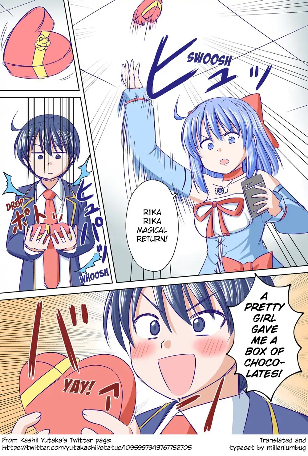 Magical Trans! Chapter 20.5 page 1 - Twitter Valentine Special