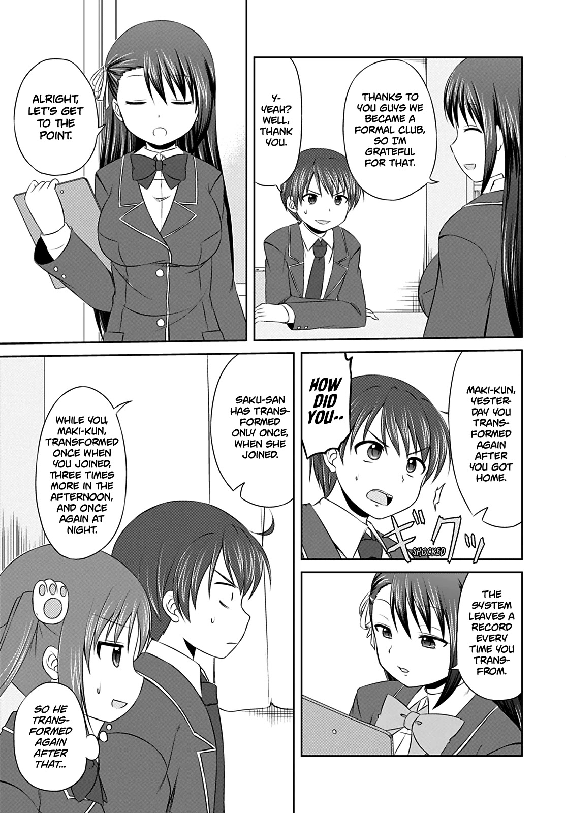 Magical Trans! Chapter 3 page 7 - Chapter 3: Magic Spell